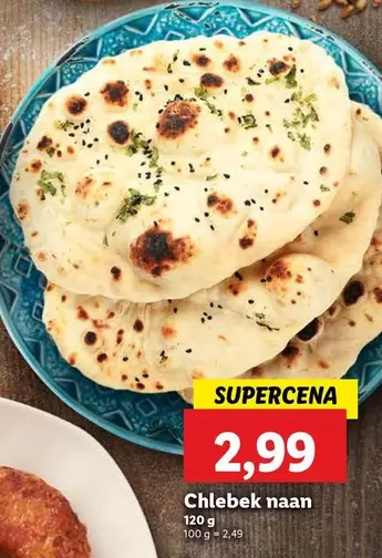Chlebek naan