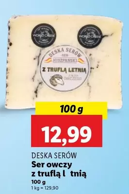 Ser owczy z trufląl tnią