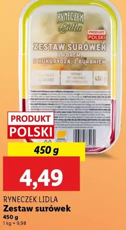 Zestaw surówek