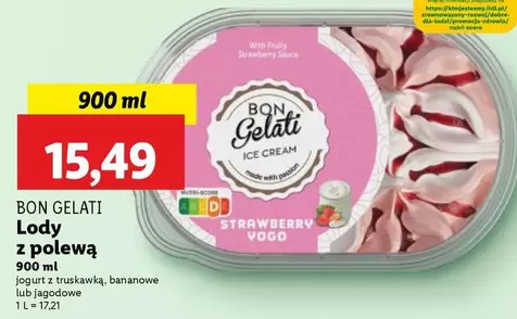 Lody z polewą