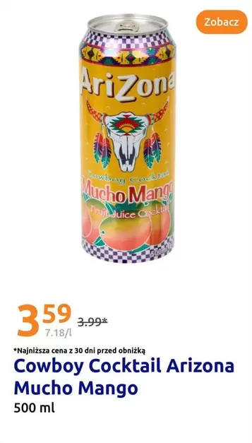 Cowboy Cocktail Mucho Mango