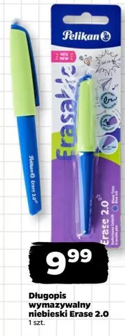 Długopis wymazywalny niebieski Erase 2.0