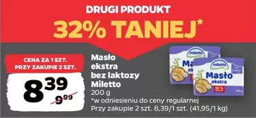 Masło ekstra bez laktozy