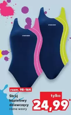 Strój kąpielowy dziewczęcy