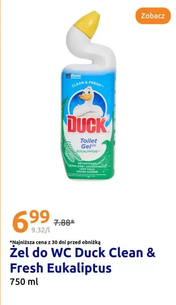 Żel do WC Clean & Fresh Eukaliptus