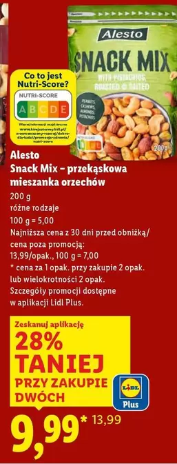 Mix - Snack  - przekąskowa mieszanka orzechów