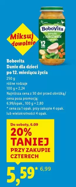 Danie dla dzieci po 12. miesiącu życia