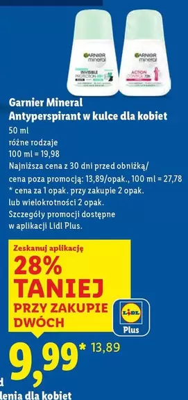 Action - Antyperspirant w kulce dla kobiet