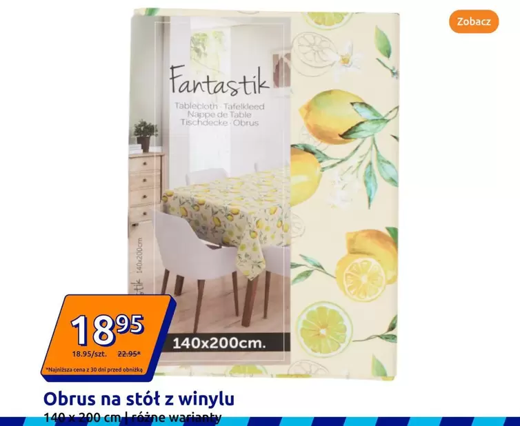 De - Obrus na stół z winylu