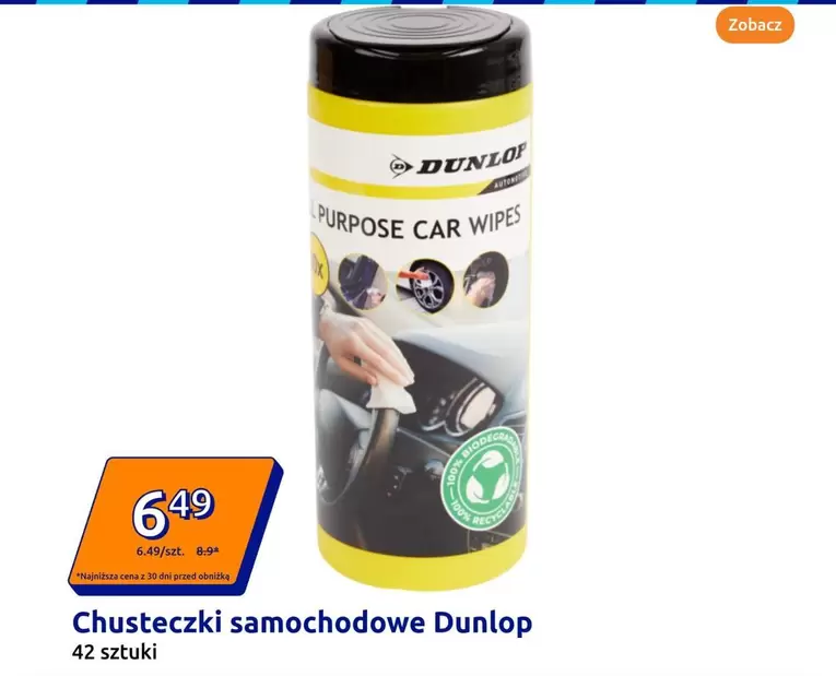 Chusteczki samochodowe