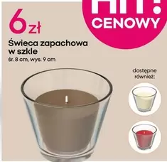 Świeca zapachowa w szkle