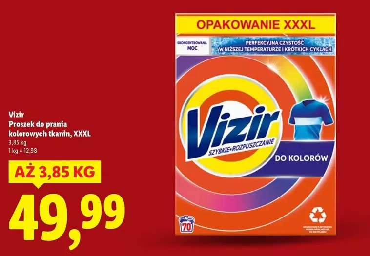 Proszek do prania kolorowych tkanin, XXXL