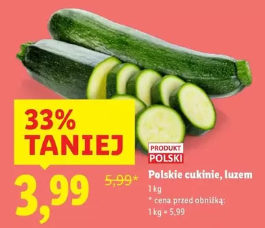 Polskie cukinie, luzem