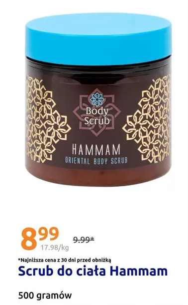 Scrub do ciała Hammam