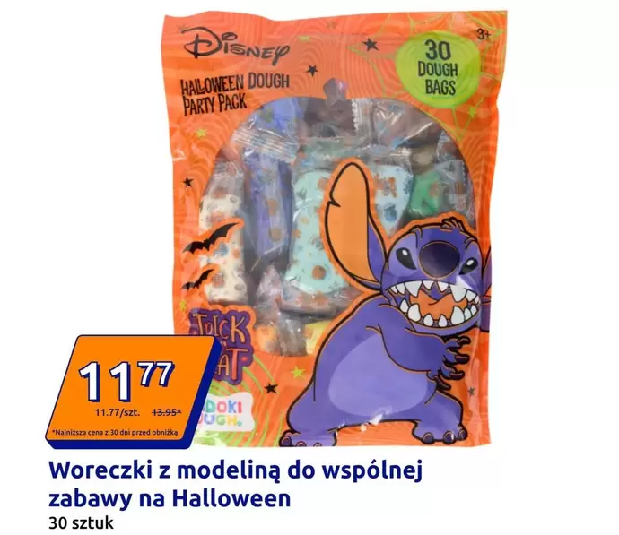Disney - Woreczki z modeliną do wspólnej zabawy na Halloween