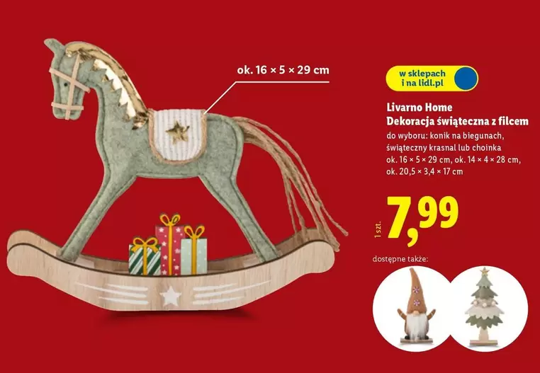 Ok - Dekoracja świąteczna z filcem