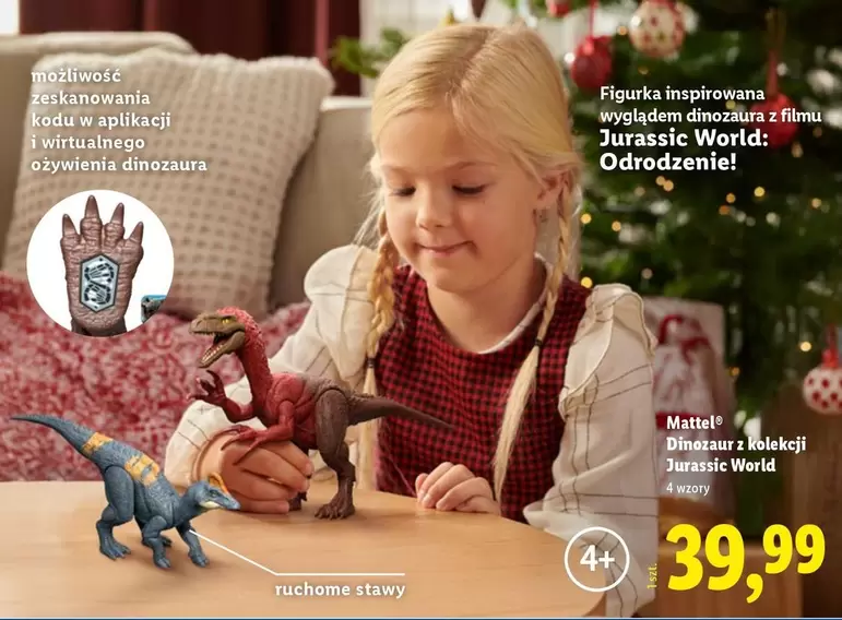 Mattel - Dinozaur z kolekcji Jurassic World