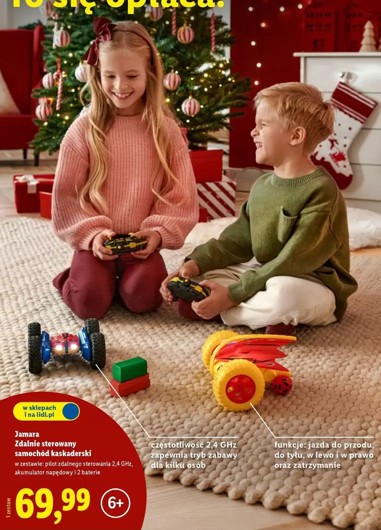 Zdalnie sterowany samochód kaskaderski