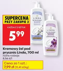 Kremowy żel pod prysznic