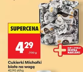Cukierki Michałki białe na wagę