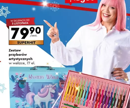 Zestaw przyborów artystycznych