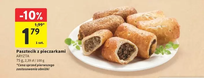 Pasztecik z pieczarkami