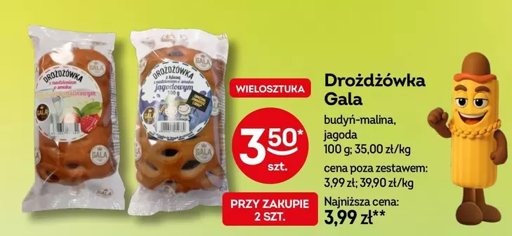 Drożdżówka Gala