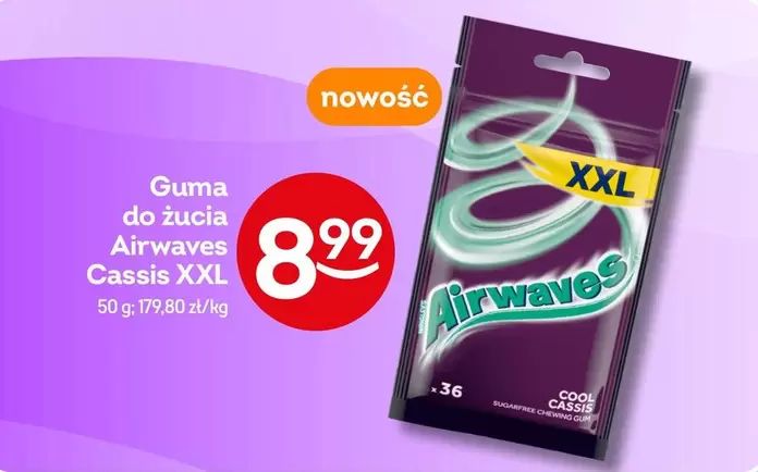 Sugarfree - Airwaves Cassis XXL