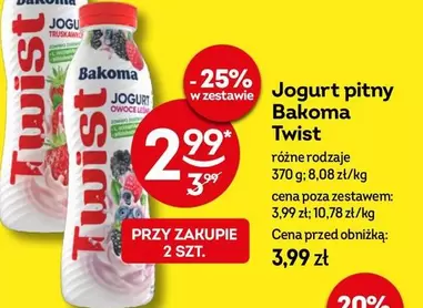 Jogurt pitny Twist