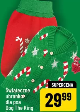 Świąteczne ubranko dla psa