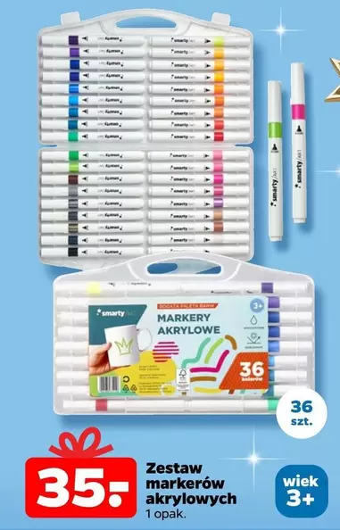 Zestaw markerów akrylowych