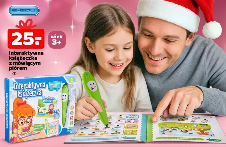 Interaktywna książeczka z mówiącym piórem