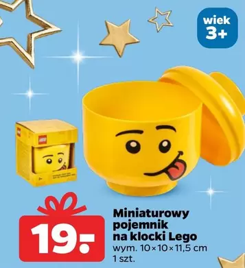 Lego - Miniaturowy pojemnik na klocki