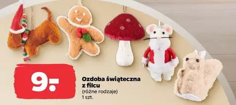 Ozdoba świąteczna z filcu