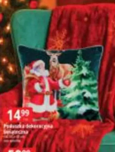 Poduszka dekoracyjna świąteczna