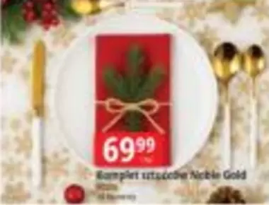 Komplet sztućców Noble Gold