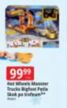 Hot Wheels - Monster Trucks Bigfoot Pętla Skok po trofeum