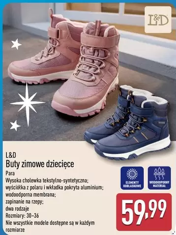 Buty zimowe dziecięce