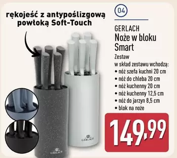 Noże w bloku Smart
