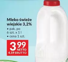 Mleko świeże wiejskie 3,2%