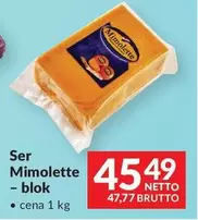 Mimolette - blok