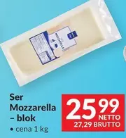 Mozzarella - blok