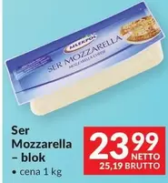 Mozzarella - blok