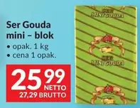 Mini - Ser Gouda mini - blok