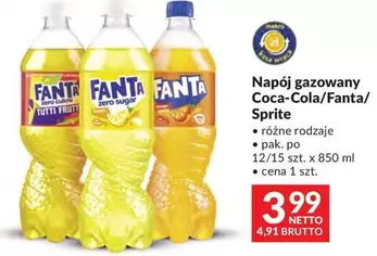 Coca Cola - Coca-Cola/Fanta/Sprite