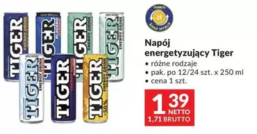 Tiger - Napój energetyzujący