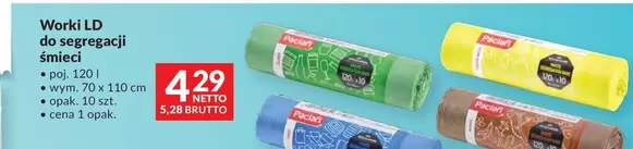 Worki LD do segregacji śmieci