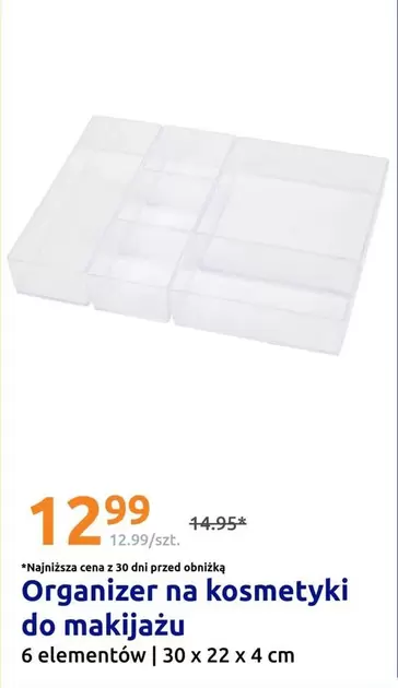 Organizer na kosmetyki do makijażu