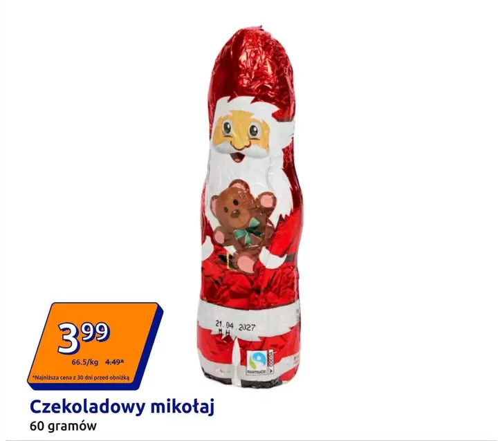Czekoladowy mikołaj