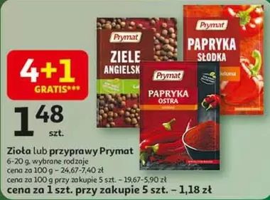 Zioła lub przyprawy